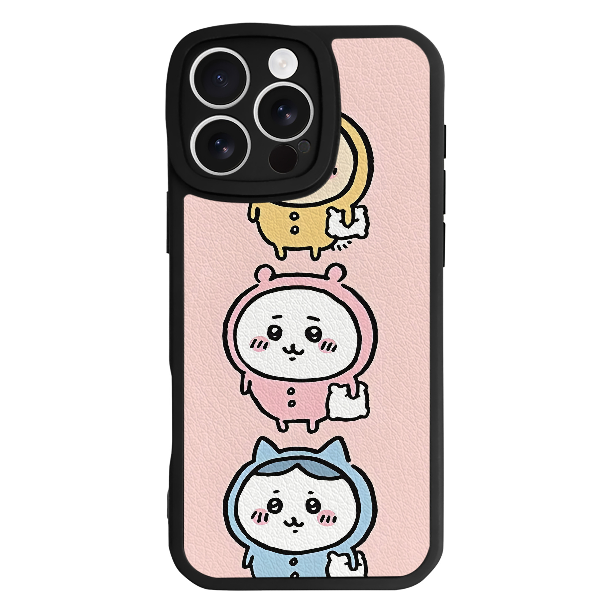 （画像用） ちいかわ Chii-kawa 【iPhone 16シリーズ対応】シリコンスマホケース（レザー調） 材質：シリコン
